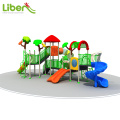 Children outdoor toys swings and slides